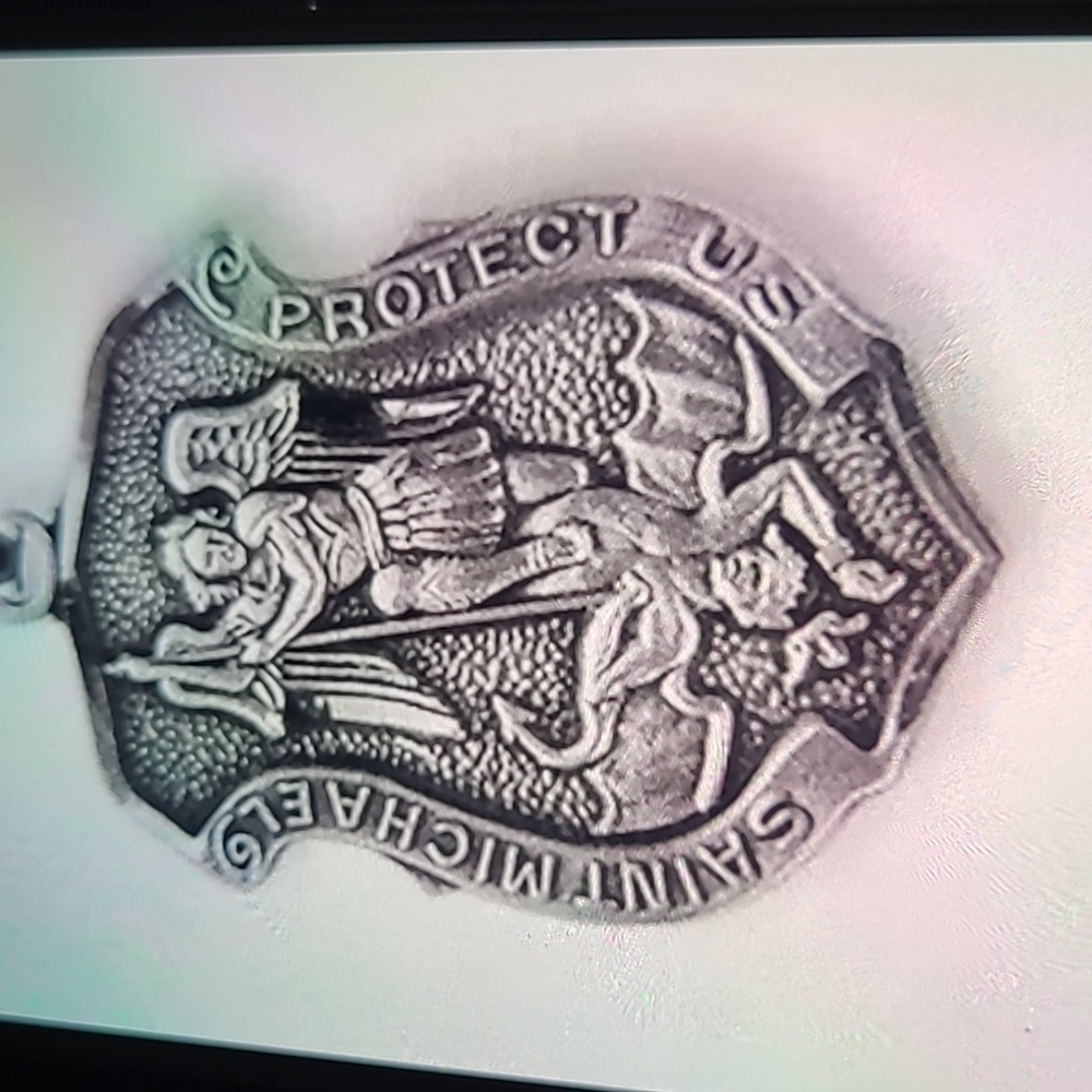 St. Michael pendant.#130
